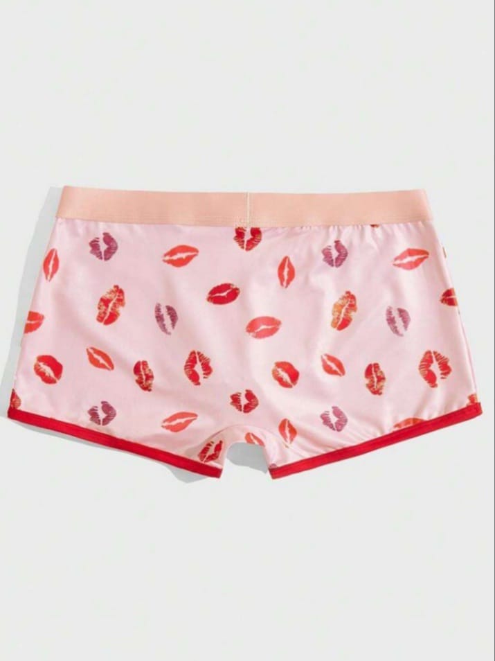 Sweet Kiss Print Boxer Brief